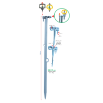 Cây Cắm 55cm Nối 6-10 Ly PP