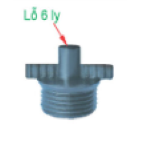 Nối Lỗ 6 Ly Ren Ngoài 21