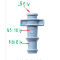 Nối Lỗ 6 Ly Đuôi 8 + 10 Ly
