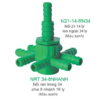 Nối Ren Trong 34 Chia 8 Nhánh 14 Ly