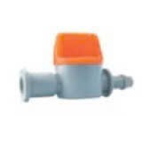 Van Khóa Nối Ống 6Ly + Lỗ 6Ly (Xám + Cam)