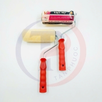 Cọ Lăn Việt Mỹ Cán Đỏ 15cm