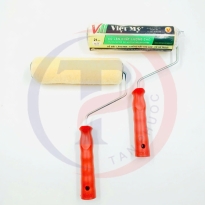 Cọ Lăn Việt Mỹ Cán Đỏ 21cm