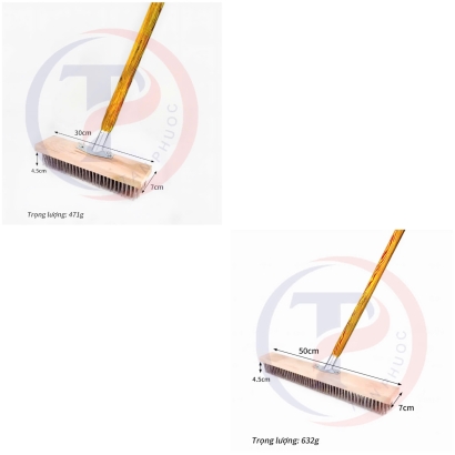 Cây Chà Rong Rêu Inox Cán 1M2