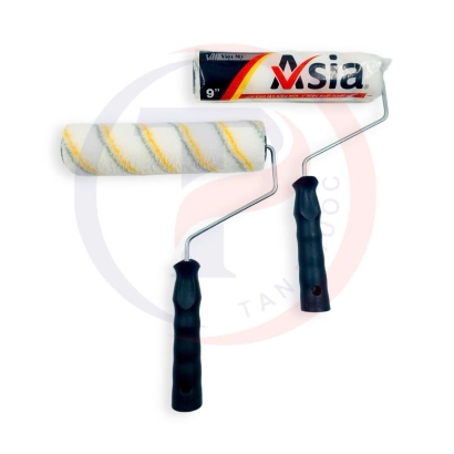 Cọ Lăn Việt Mỹ Asia 2 Sọc Cán Đen