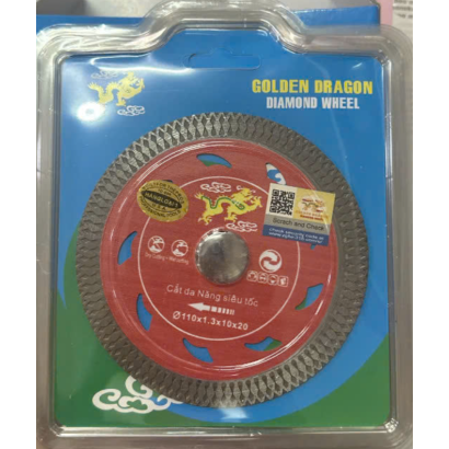 Lưỡi cắt gạch ĐN Rồng 1T Đỏ (siêu tốc)
