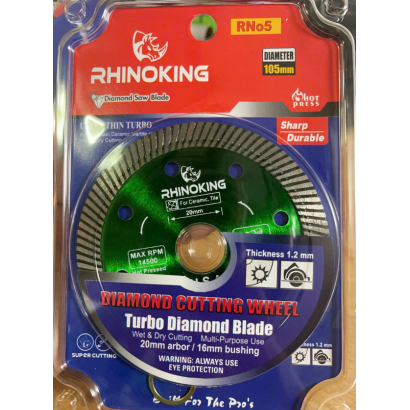 Lưỡi cắt gạch đa năng Rhinoking  (No5) xanh lá mịn 