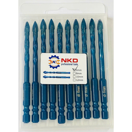 Mũi Khoan NKD 4 Cạnh Dài